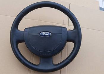 kierownica skórzana Ford Fiesta mk6 02-08r Fusion