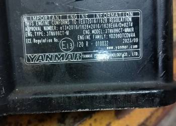 Silnik Yanmar 3TNV86CT
