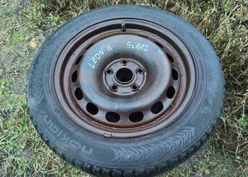 SEAT LEON II FELGI STALOWE 5X112 OPONY ZIMOWE 205 55 R16