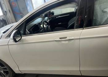 FORD FUSION mondeo mk5 sedan drzwi kierowcy przód lewy kolor biała perła