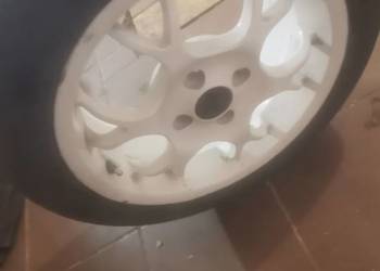 Alufelgi BORBET z oponami 4x100 Opel i inne