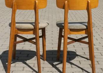 Ciekawe krzesła styl skandynawski PRL design lata 50 60
