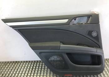 BOCZEK DRZWI TYŁ LEWY TAPICERKA SKODA SUPERB II Sedan/Limuzyna 08-15