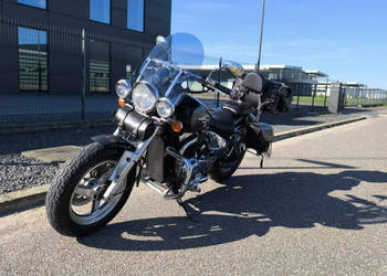Suzuki VZ 800 Marauder Skórzane Sakwy Gmole Grzane Manetki Chrom Szyba Śli…
