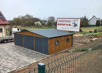 Garaż 9x6 Garaże blaszane Wiaty śmietnikowe