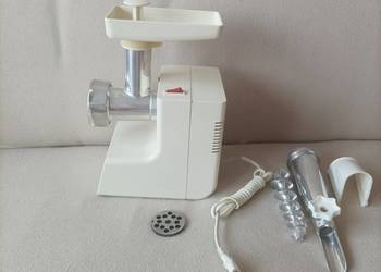 Zabytkowa maszynka do mielenia mięsa Zelmer z wyciskarką do soków z PRL-u