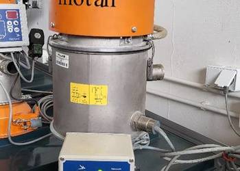 Zaciąg tworzywa, podajnik granulatu Motan MES 50 - mkvplast.pl