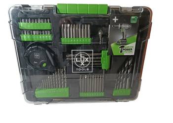 Wkrętarka LUX-TOOLS 20V + Akcesoria
