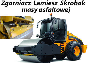 1000x150x10 LEMIESZ WALCA DROGOWEGO ZGARNIACZ MASY