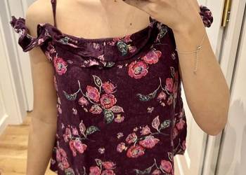 Hollister śliczna bluzka hiszpanka 36 S