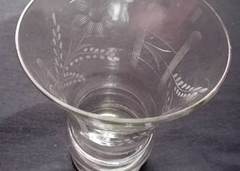 Szlifowany wazon art deco, około połowy XX w.