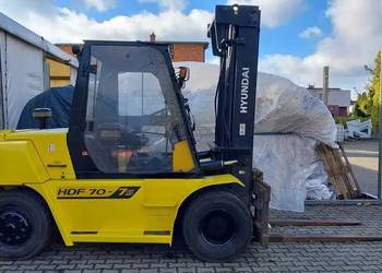 Hyundai HDF70-7S Spalinowy wózek widłowy 7 ton ładowności