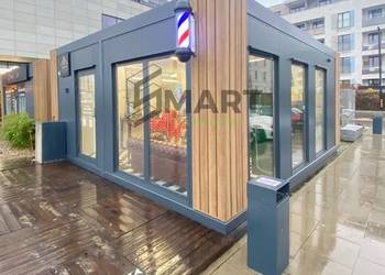 Kontener Biurowy Handlowy Usługowy Pawilon Kiosk Mobilny 7x3 OD RĘKI