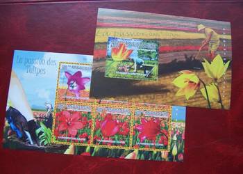 Gwinea 2010 MNH Flora Kwiaty Tulipany