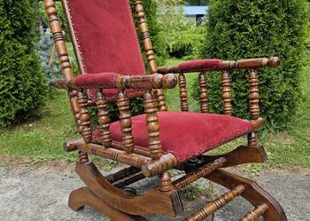 Bujany fotel eklektyczny (nr 9137) Bujany fotel eklektyczny (nr 9137)