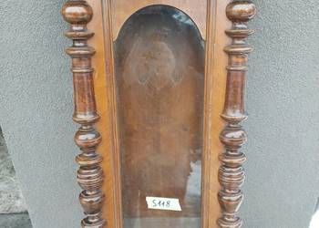 S118 Skrzynia obudowa starego zegara szafka witrynka kapliczka