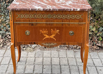 -ARTexpert- Klasyczna komoda Ludwik marmurowy blat