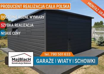 DO OGRODU-Schowek Ogrodowy/BLASZAK /Wiatka/Garaż  – Maj-Blach