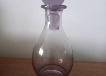 Karafka szkło ametystowe Art Deco