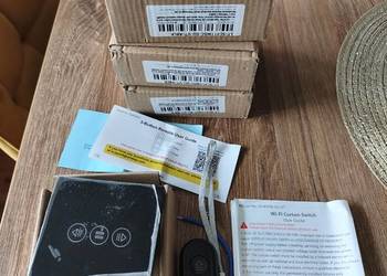 5 nowych szklanych sterowników rolet/żaluzji, posiada pilota i wifi t