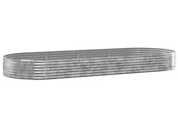 Podwyższona donica malowana proszkowo stal 373x140x36 cm WM-319037