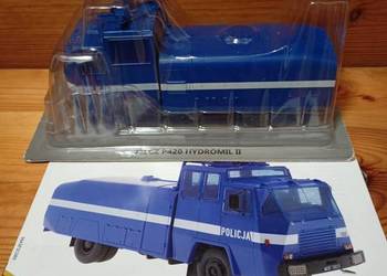 JELCZ P420 HYDROMIL II Policja deagostini 1:43 Kultowe ciężarówki PRL nowy