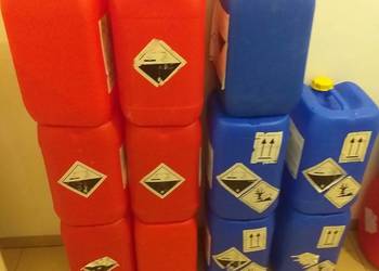 Bańki plastikowe,  kanistry, karnistry.