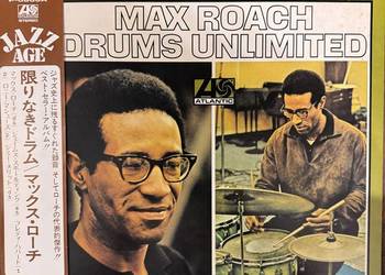 Max Roach Drums Unlimited EX++/EX+ Japan Obi LP 1971 Atlantic P-6035A