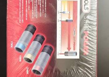 Nasadki udarowe KS Tools 515.0990 SlimPOWER 3-szt, 1/2"