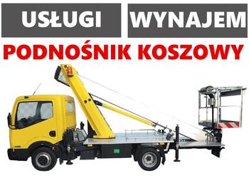 Wynajem podnośnika koszowego 26 m zwyżka usługi podnośnik koszowy wysokości