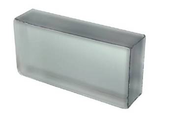 Cegła szklana Crystal Collection White 20 x 10 x 5