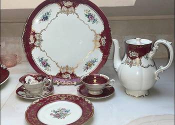 Piękny dzbanek bez pokrywki. Syg. Koenigl pr. Tettau. Zielona syg. 179