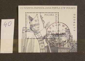 Znaczki pocztowe - Polska - Bloczek nr.40
