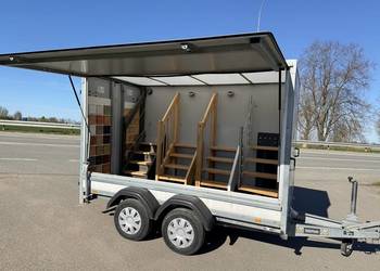 Przyczepa tandem brenderup 2000 kg 2012r