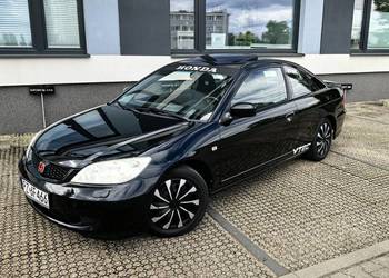 Honda Civic Coupe EM2 1.7 VTEC 2004 Świeża Klima Full Elektryka Wspomaganie