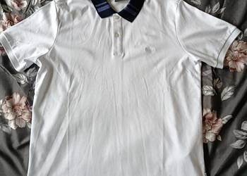 Koszulka polo Hugo Boss regular fit, biała rozmiar L promocja