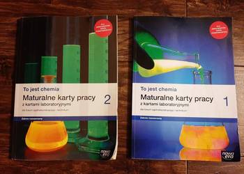 Maturalne karty pracy z chemii- klasa 1 i 2