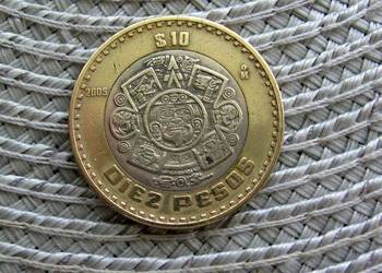 Meksyk 10 Peso 2005r
