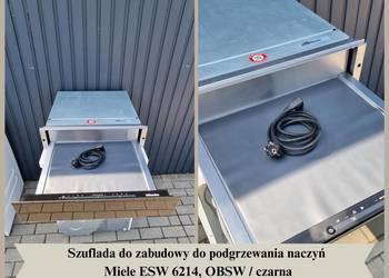 Bezuchwytowa szuflada do podgrzewania naczyń Miele ESW 6214, wys. 14cm