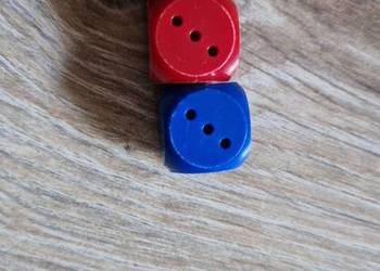kostki do gry plastikowe 3szt