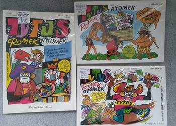 Tytus, Romek i A'Tomek - Złota Księga Przygód - 3 tomy