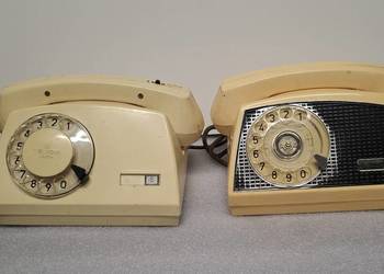 Polecam 2 Telefony Kolekcjonerskie Pamiątka z okresu PRL-u