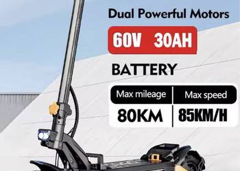 Hulajnoga elektryczna prędkość 85 km/h