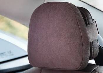 VOLVO komfortowa poduszka na zaglowek tyl Maroon Brown 3233…