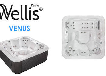 Wanna z hydromasażem spa jacuzzi Wellis Venus 5 osób