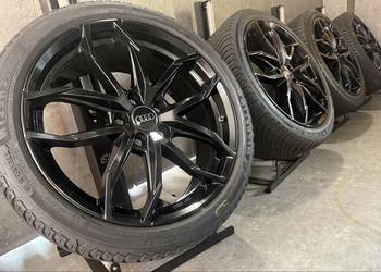ZIMA 19 cali Audi A4 A6 VW Passat Arteon felgi koła komplet z oponami 5x112