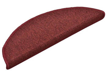Nakładki na schody 15 szt. czerwone 56 x 17 x 3 cm WM-322372