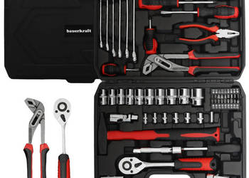 Zestaw narzędzi walizka narzędziowa 58 elementów klucze wkrętaki szczypce