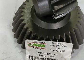 Zębatka kątowa przekładni New Holland 80433640
