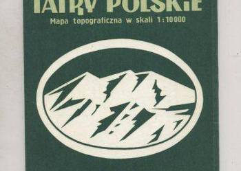 Tatry Polskie   Morskie Oko   mapa top. 1:10000